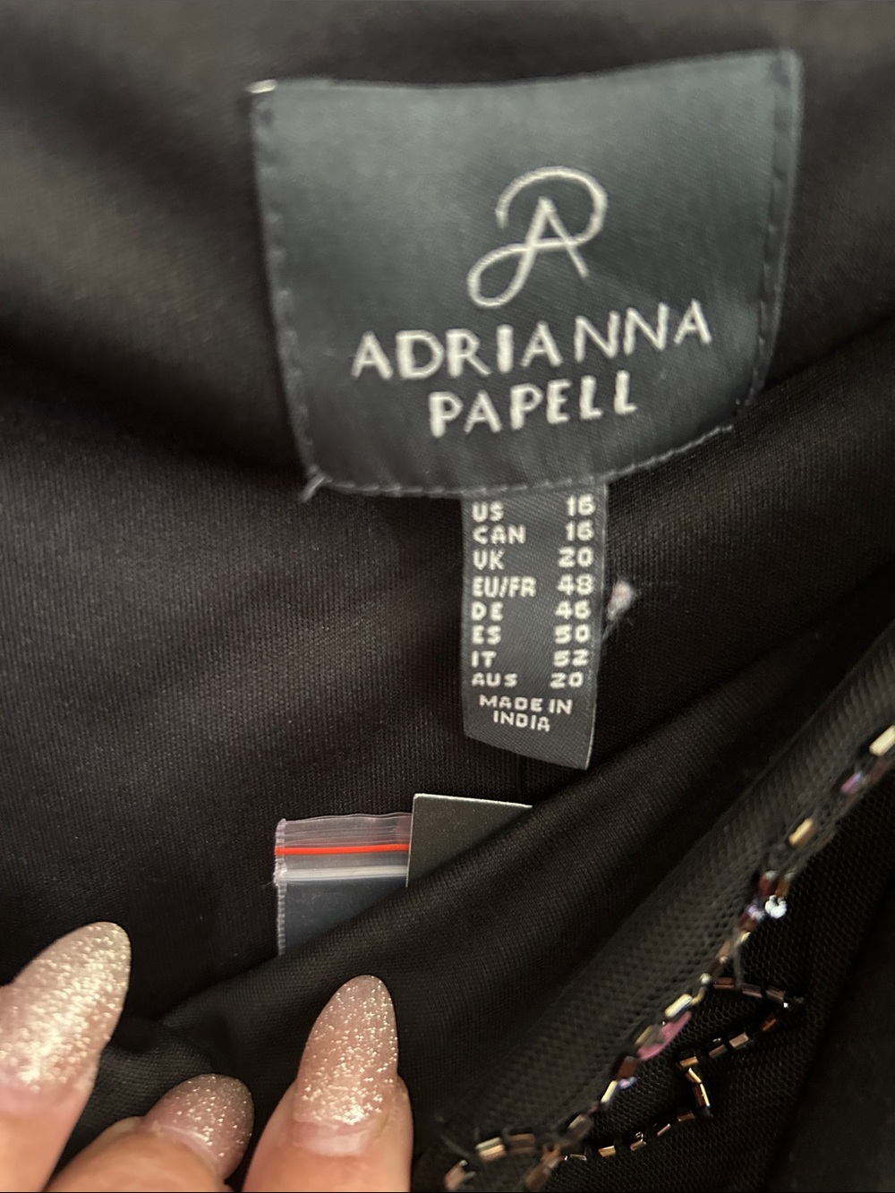 Adrianna papell sz 16 $328 retail - Picture 3 of 4